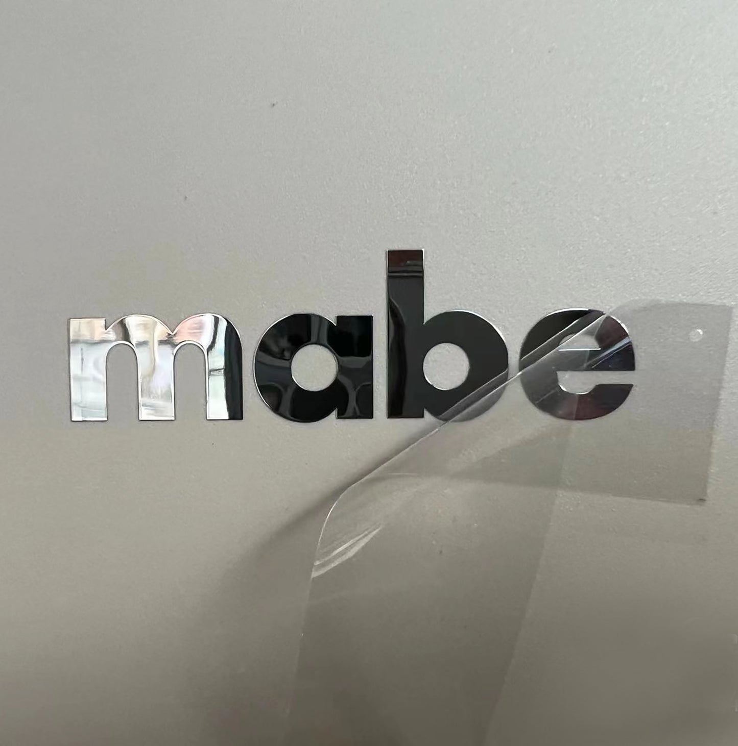 3D Custom Logo UV Transfer Sticker